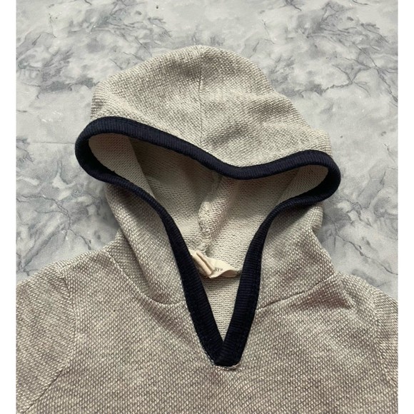 Burt’s Bees Grey Gray Baby Boy Hooded Outfit, Size 6-9 months - Picture 2 of 9